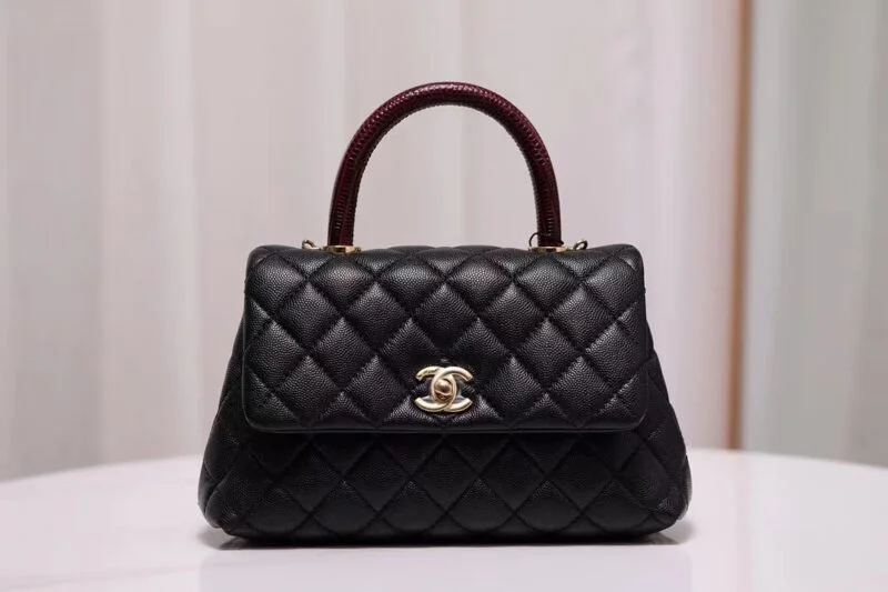 Chanel Coco Handle Red 24*14*10Cm A92990