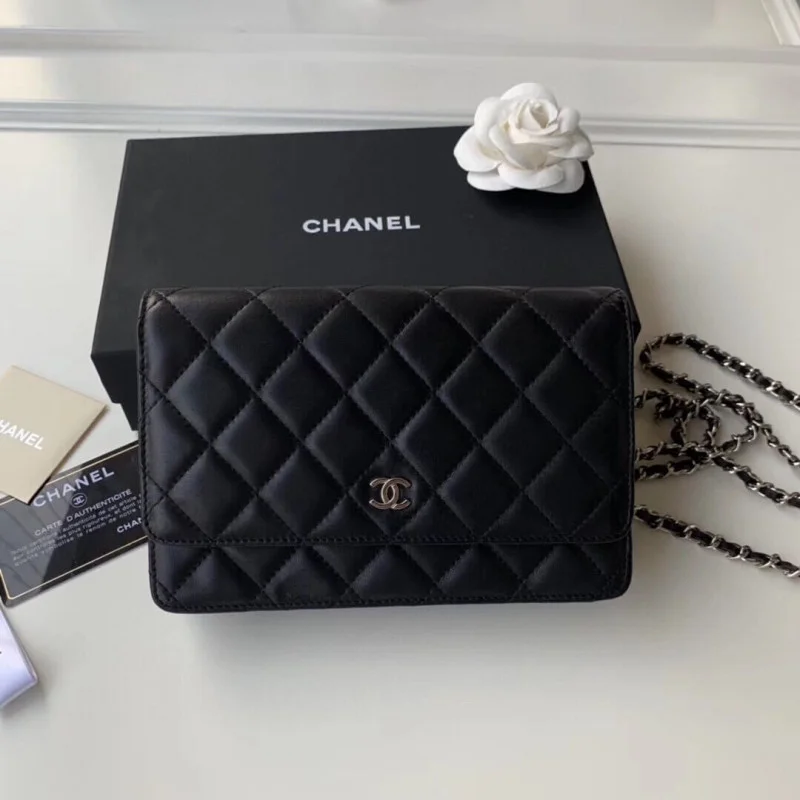 Chanel Class-Lambskin Wallet On Chain W-Ap0250