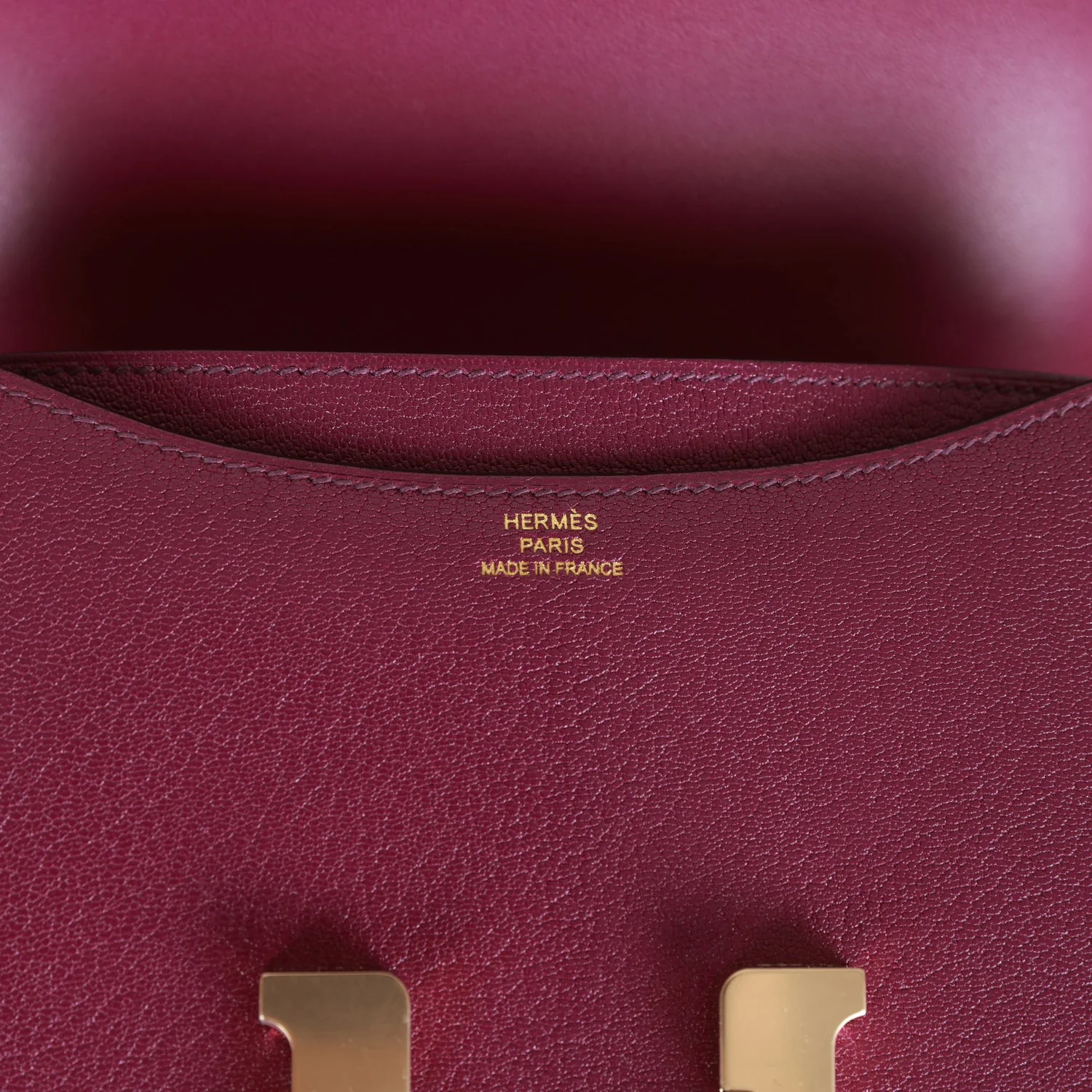 Hermes Constance 18 Anemone Chevre Chamkila Permabrass Hardware