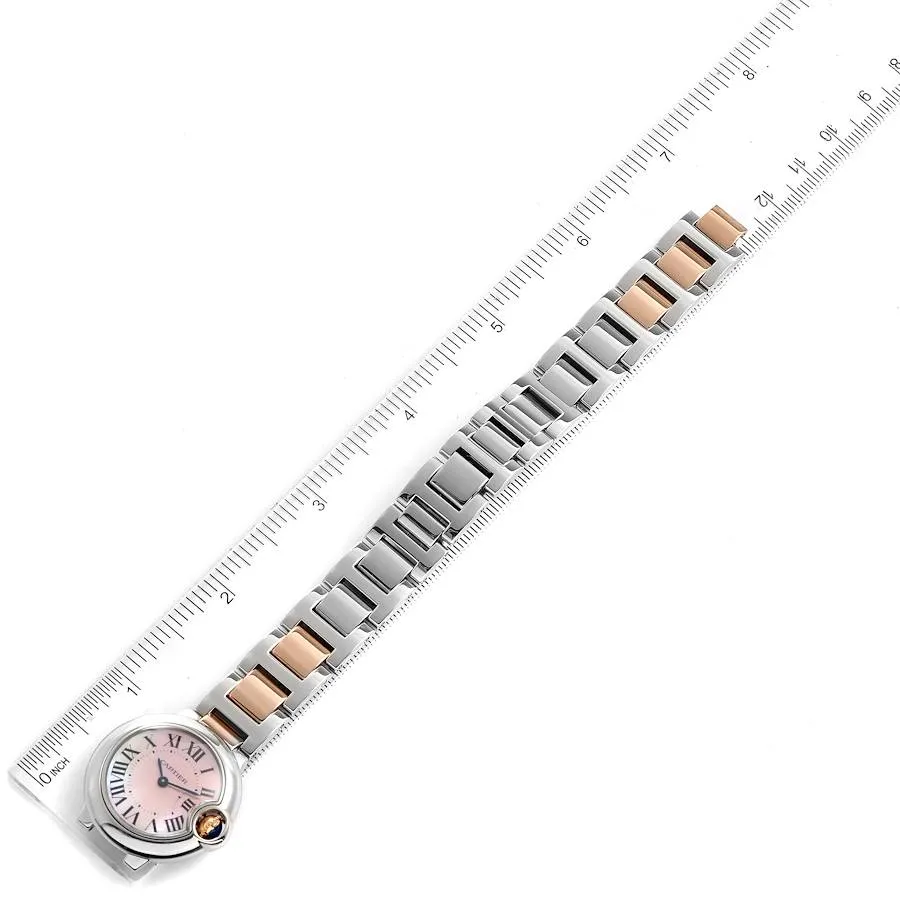 BALLON BLEU Pink Mother of Pearl Dial 28mm