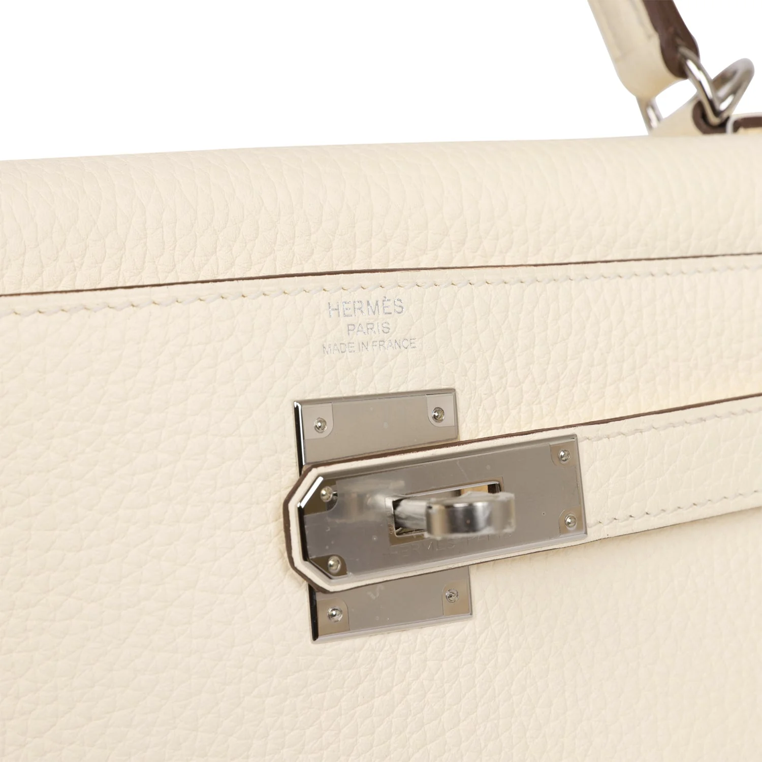 Hermes Kelly Retourne 28 Nata Clemence Palladium Hardware
