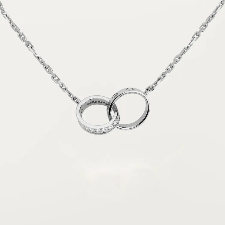 LOVE NECKLACE, DIAMONDS