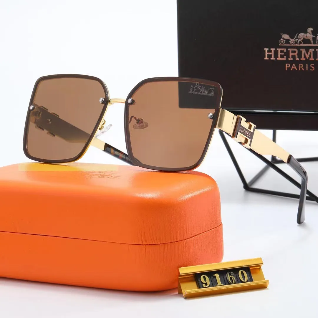 6-color fashionable H letter polarized sunglasses