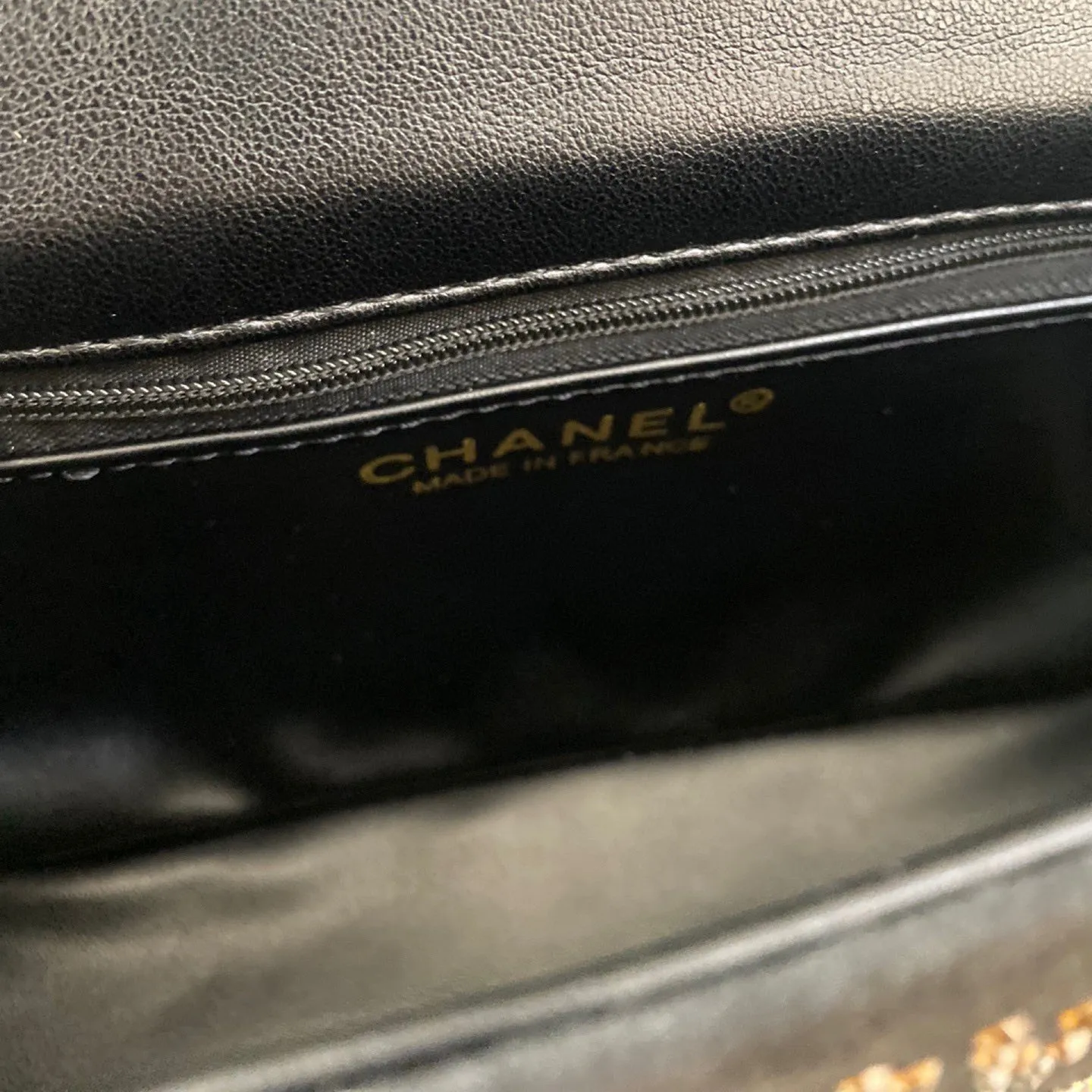 PARIS-SHANGHAI STUDDED CC FLAP BAG