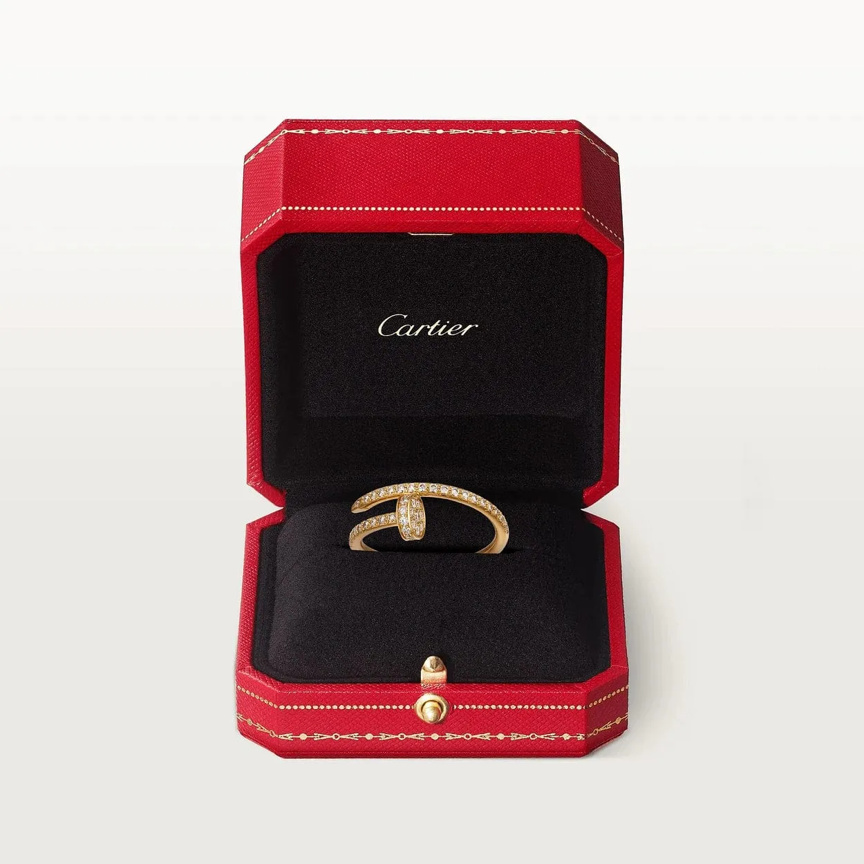car Inspired Juste Un Clou Nail Ring-Diamond Paved