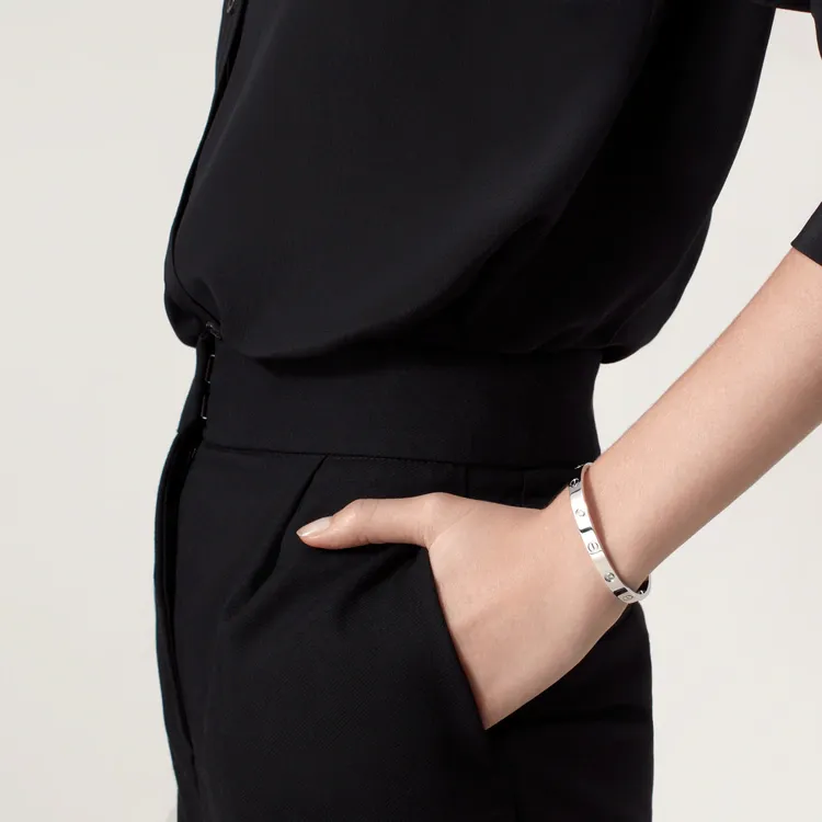 LOVE BRACELET, 4 DIAMONDS