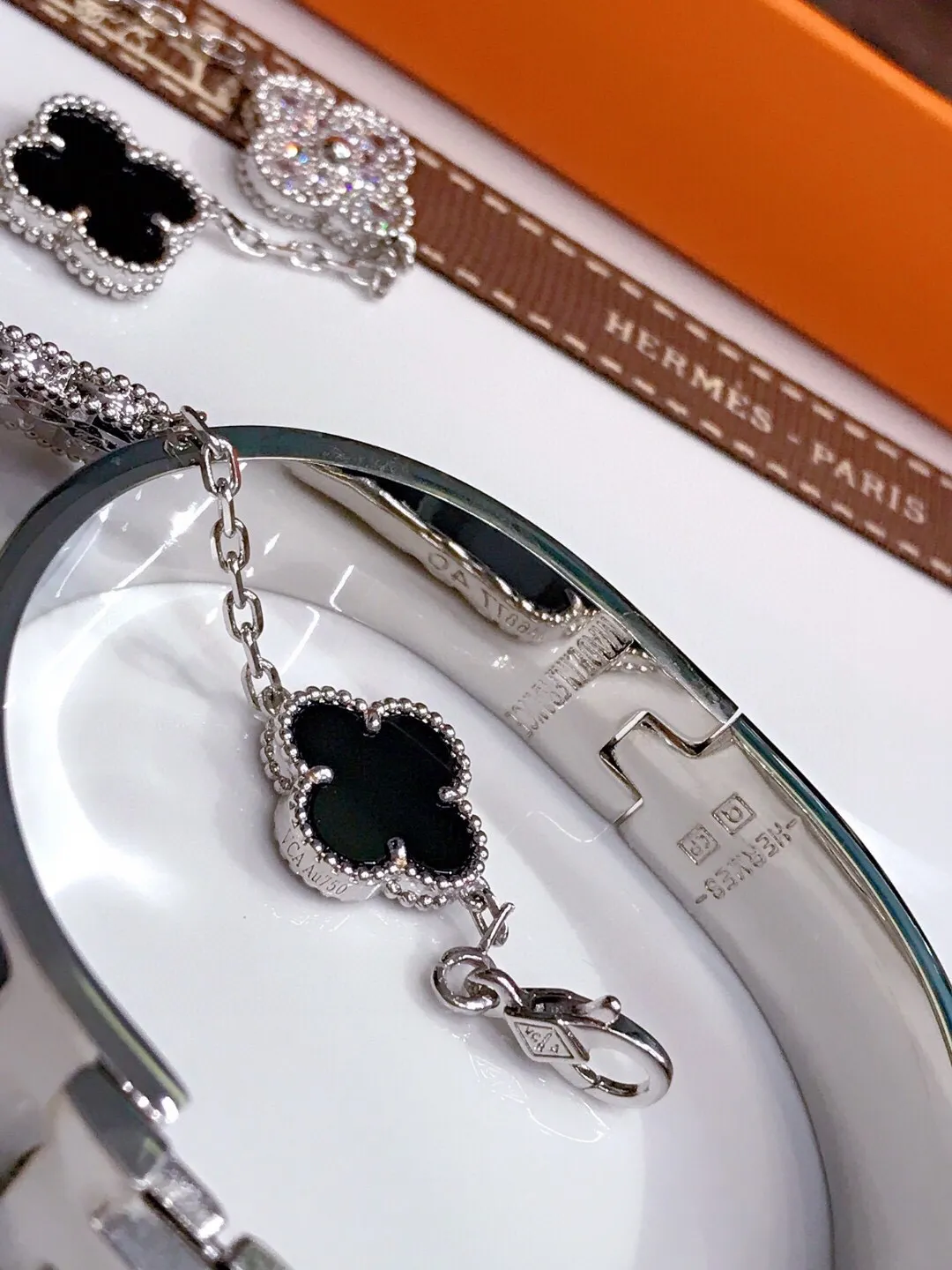 H  CLIC bracelets + VCA bracelet