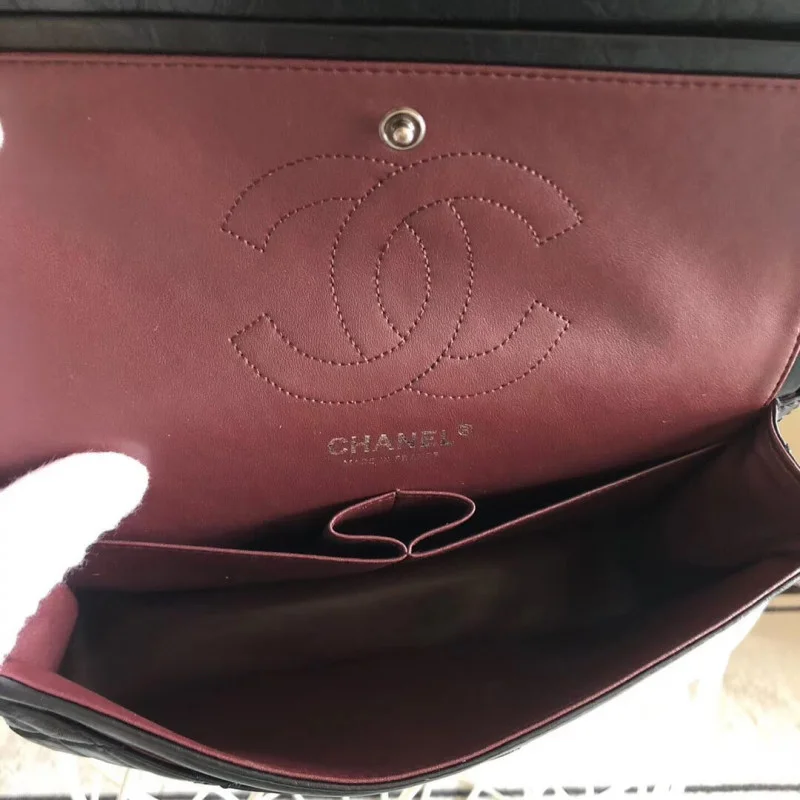 Chanel 2.55 Aged Calfskin Leather Flap Bag A37586