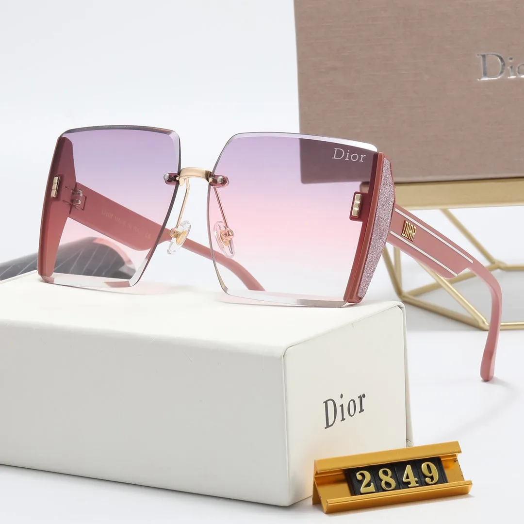6 Colors Fashion Frameless Square Polarized Sunglasses