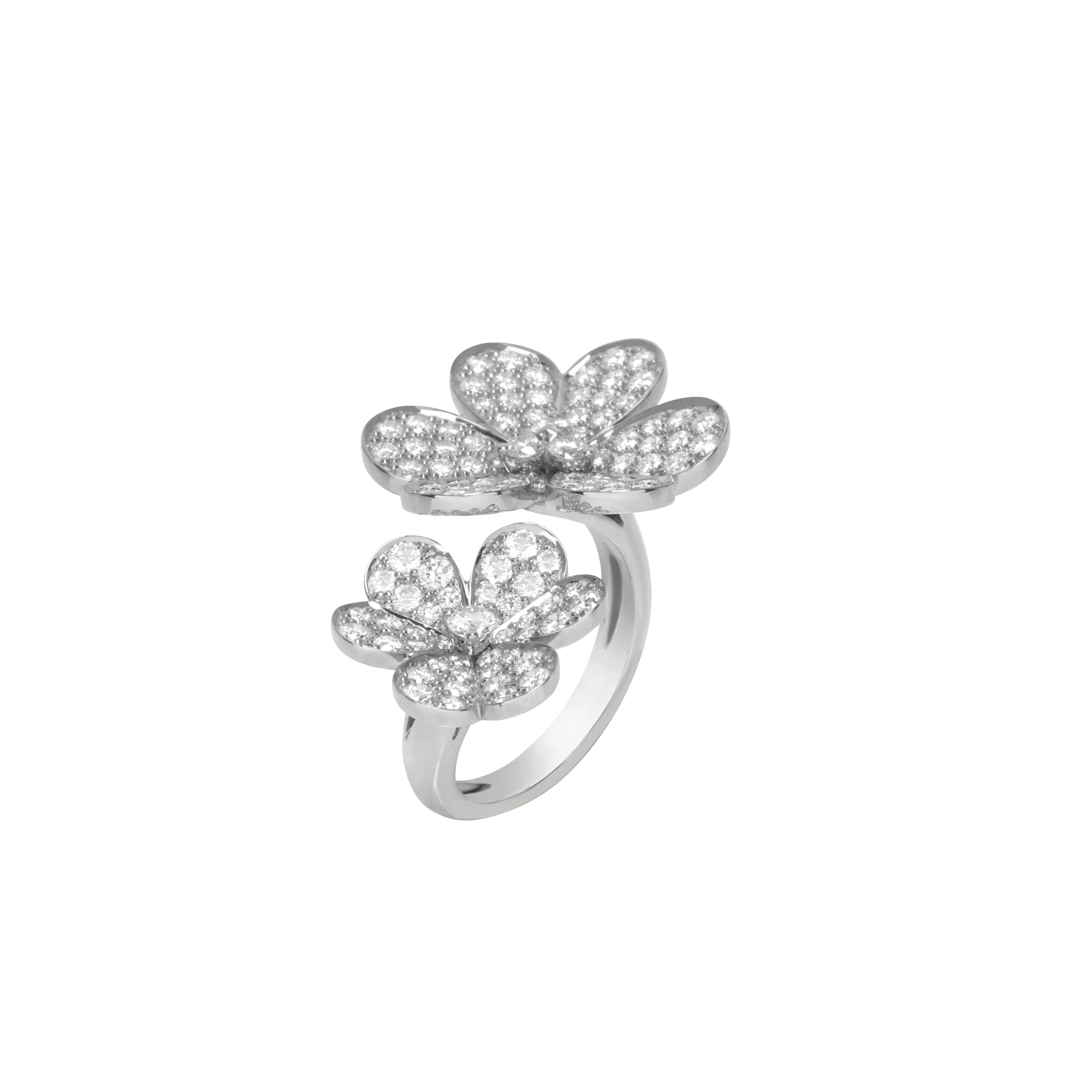 Frivole Between the Finger Ring  white gold, Diamond