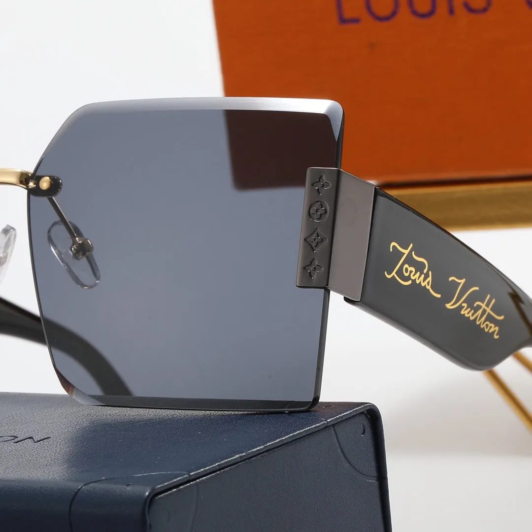 4 color fashion stitching four-leaf flower polarized sunglasses