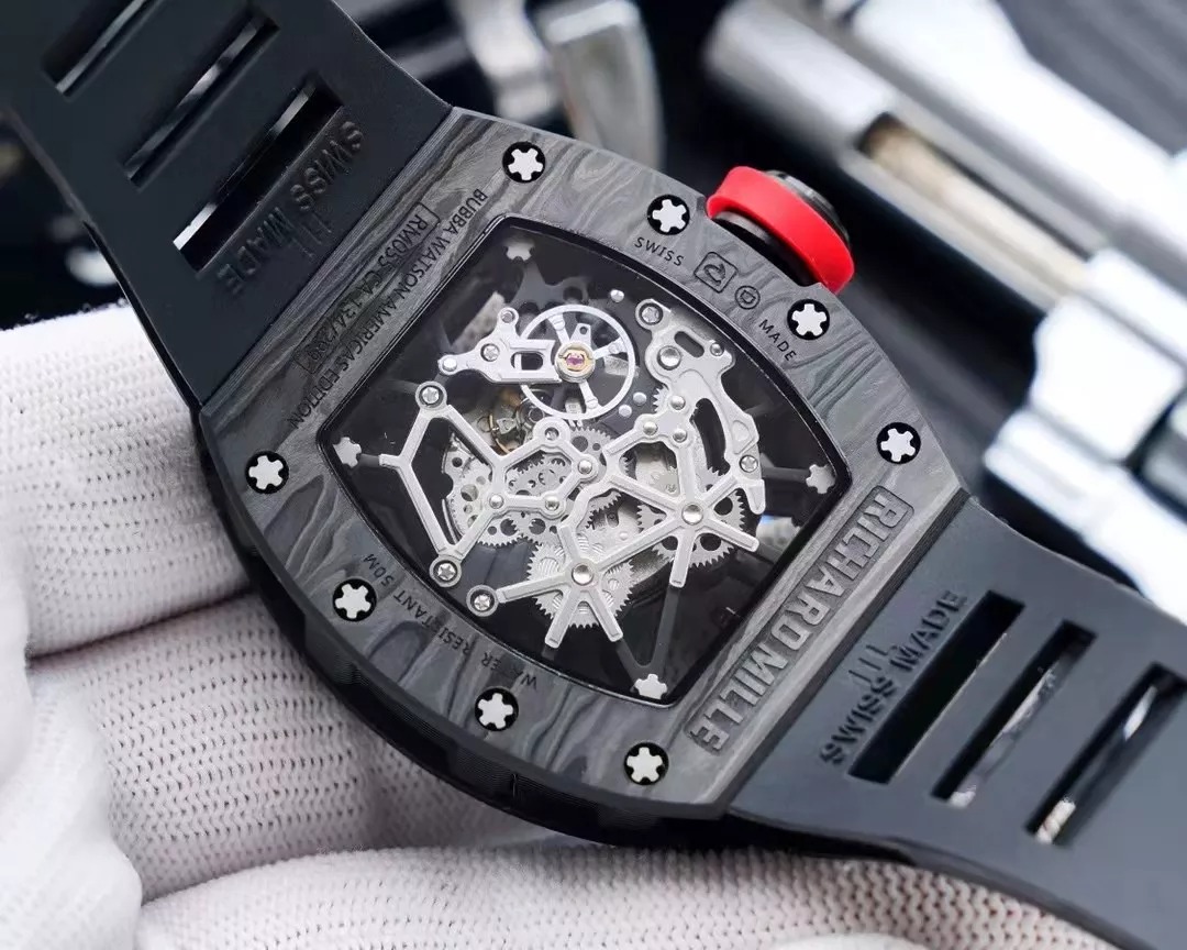 RM 35-02 Blue Dial Black Bezel Black Rubber Strap RUML3