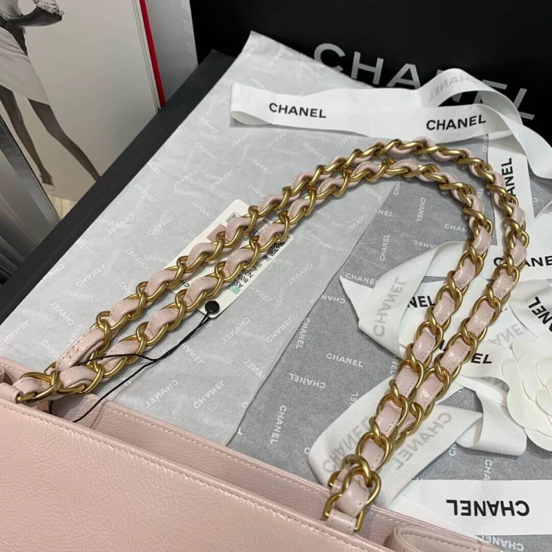 Chanel Shiny Aged Calfskin Shopping Bag As1945