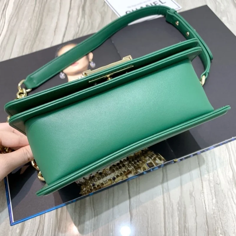 Chanel Calfskin Small Boy Chanel Handbag A67085