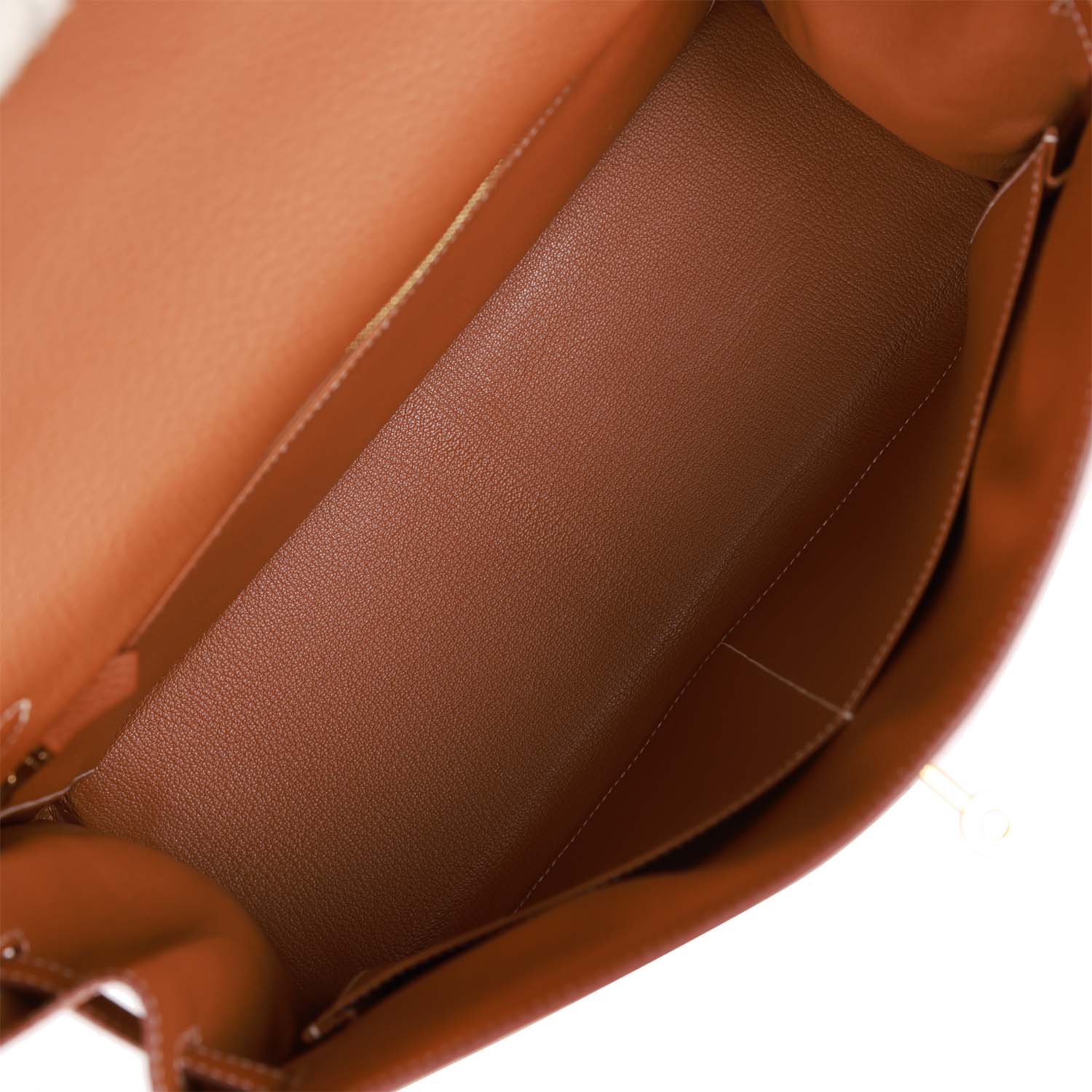 Hermes Kelly 35 Gold Togo Retourne Gold Hardware