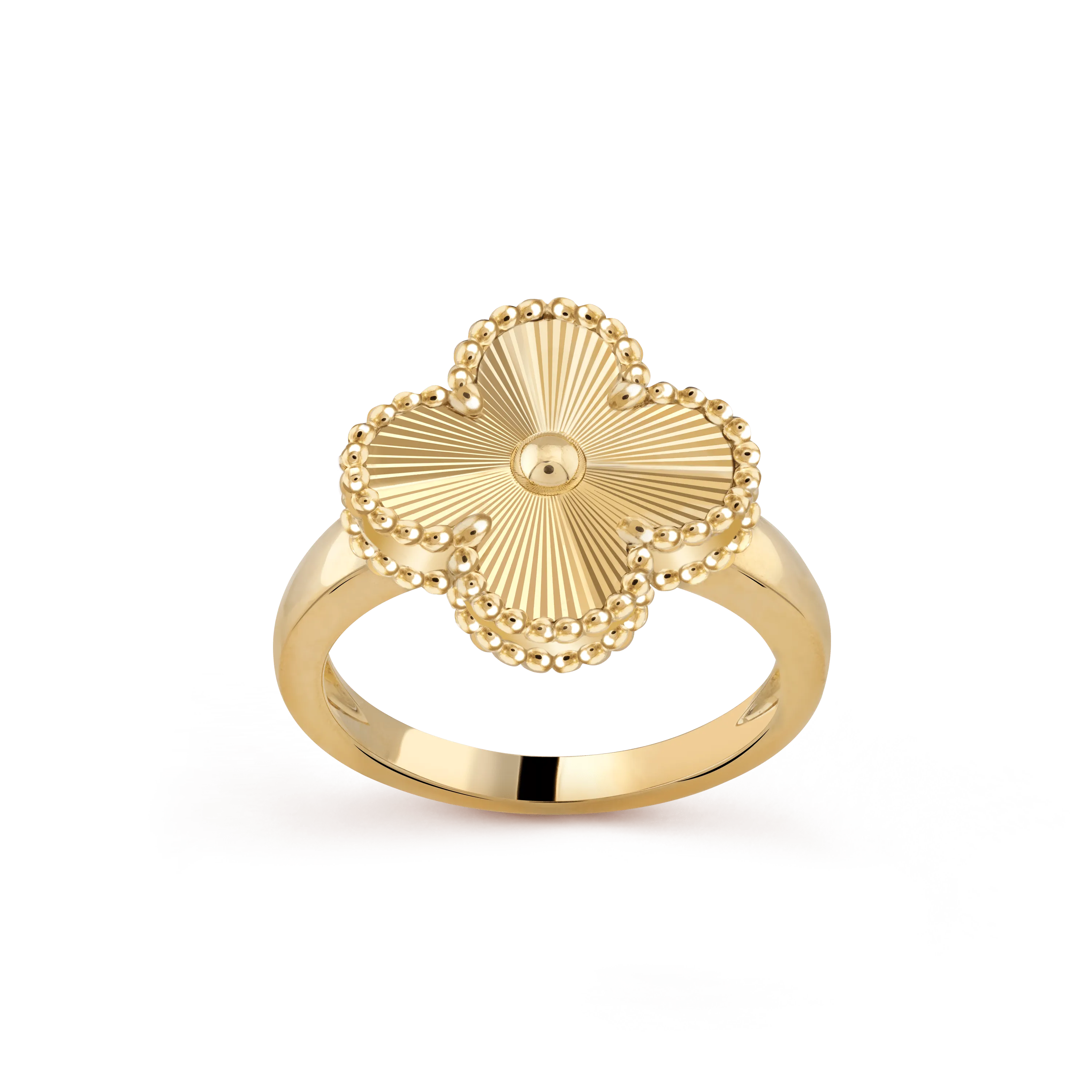 18K Van Cleef & Arpels Vintage Alhambra Ring