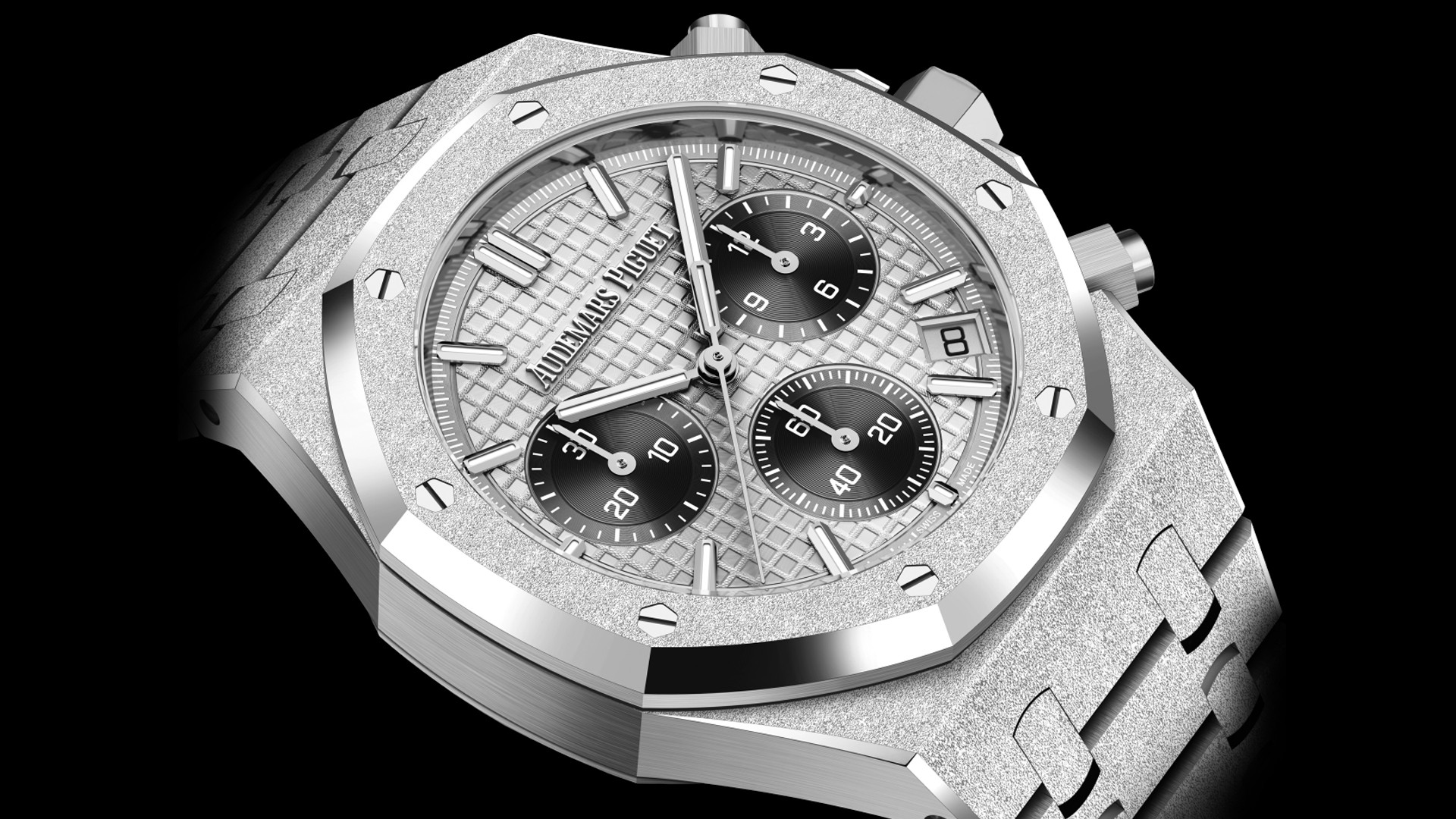 ROYAL OAK FROSTED CHRONOGRAPH Grey Dial 41 mm