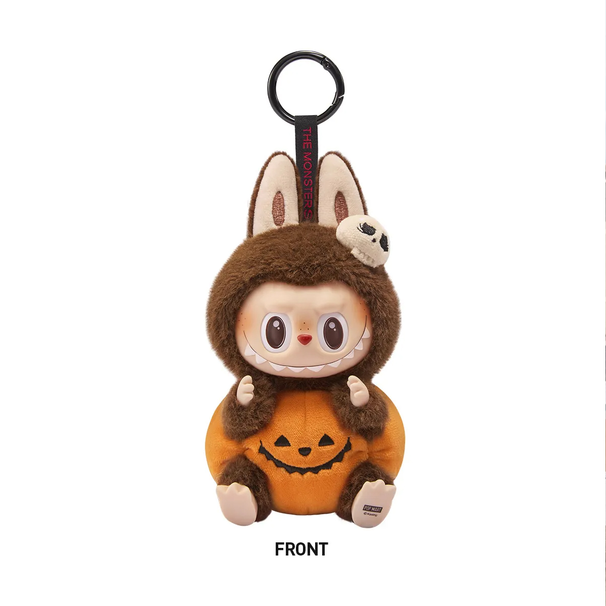 Happy Halloween Party Series-Sitting Pumpkin Vinyl Plush Pendant