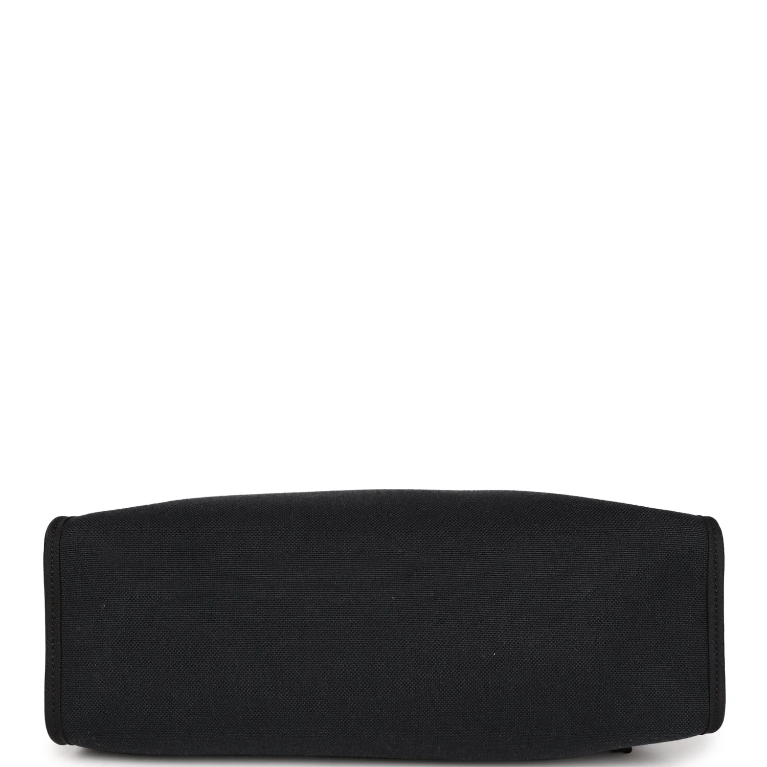 Pre-owned Hermes Herbag Zip PM 31 Black Toile H Berline Hunter Palladium Hardware