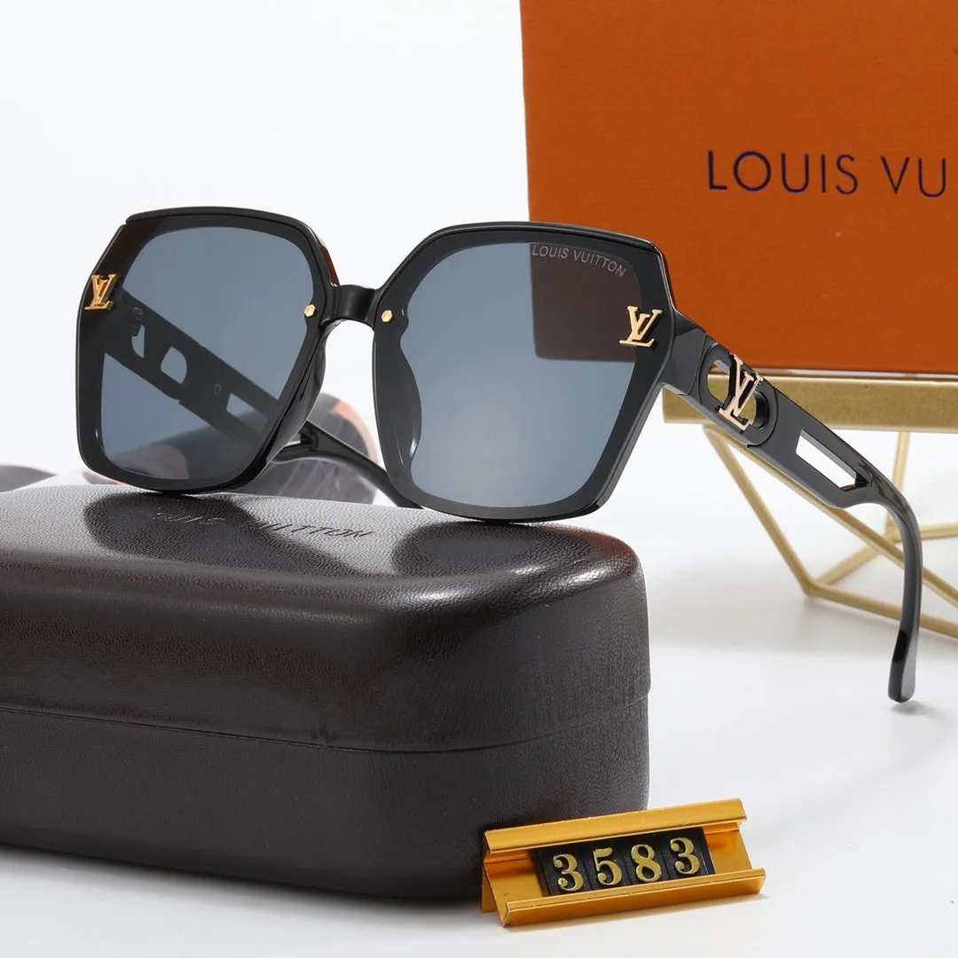 6-color fashion four-leaf clover hollow polarized sunglasses