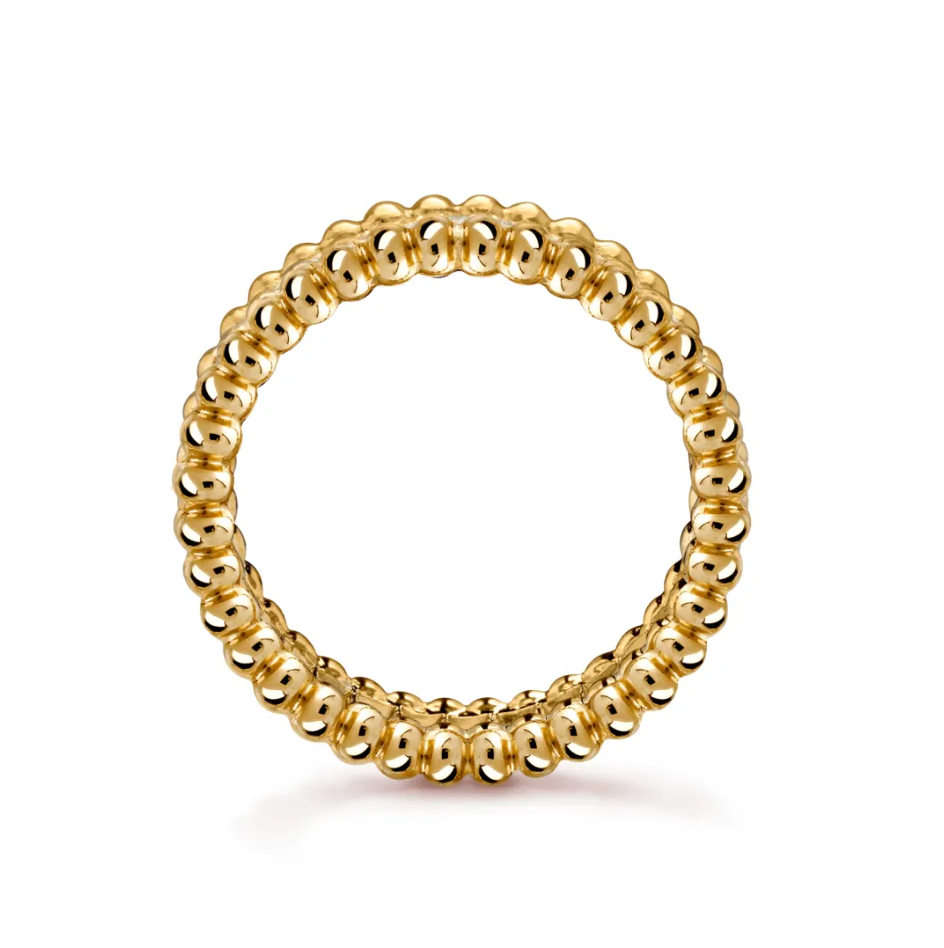 Perlée diamonds ring