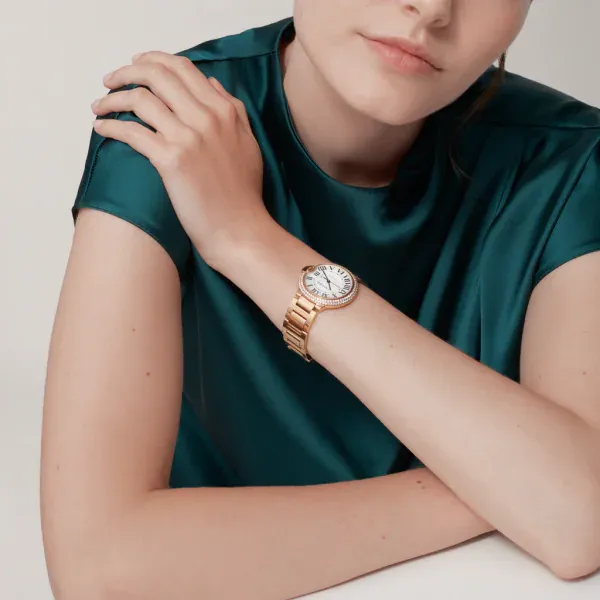 BALLON BLEU Diamond Rose Gold 36mm