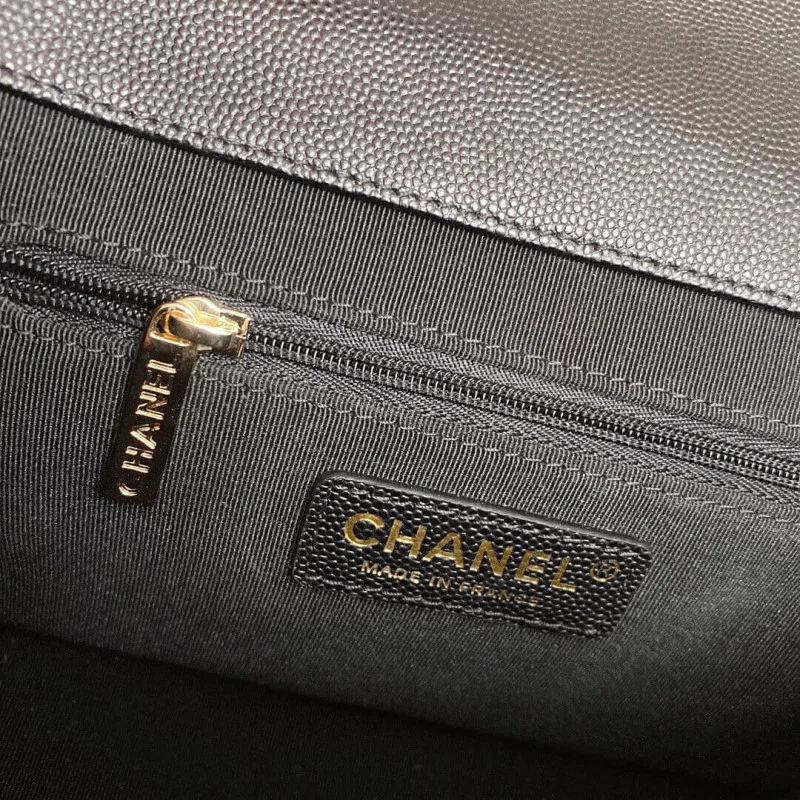 Chanel Quilted Caviar Leather Small Business Affinity Bag A93749