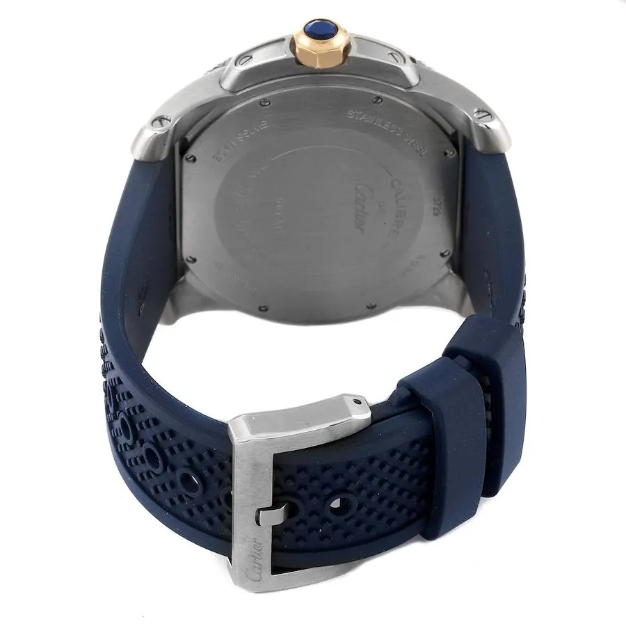 CALIBRE ROSE GOLD MIX BLUE 42mm