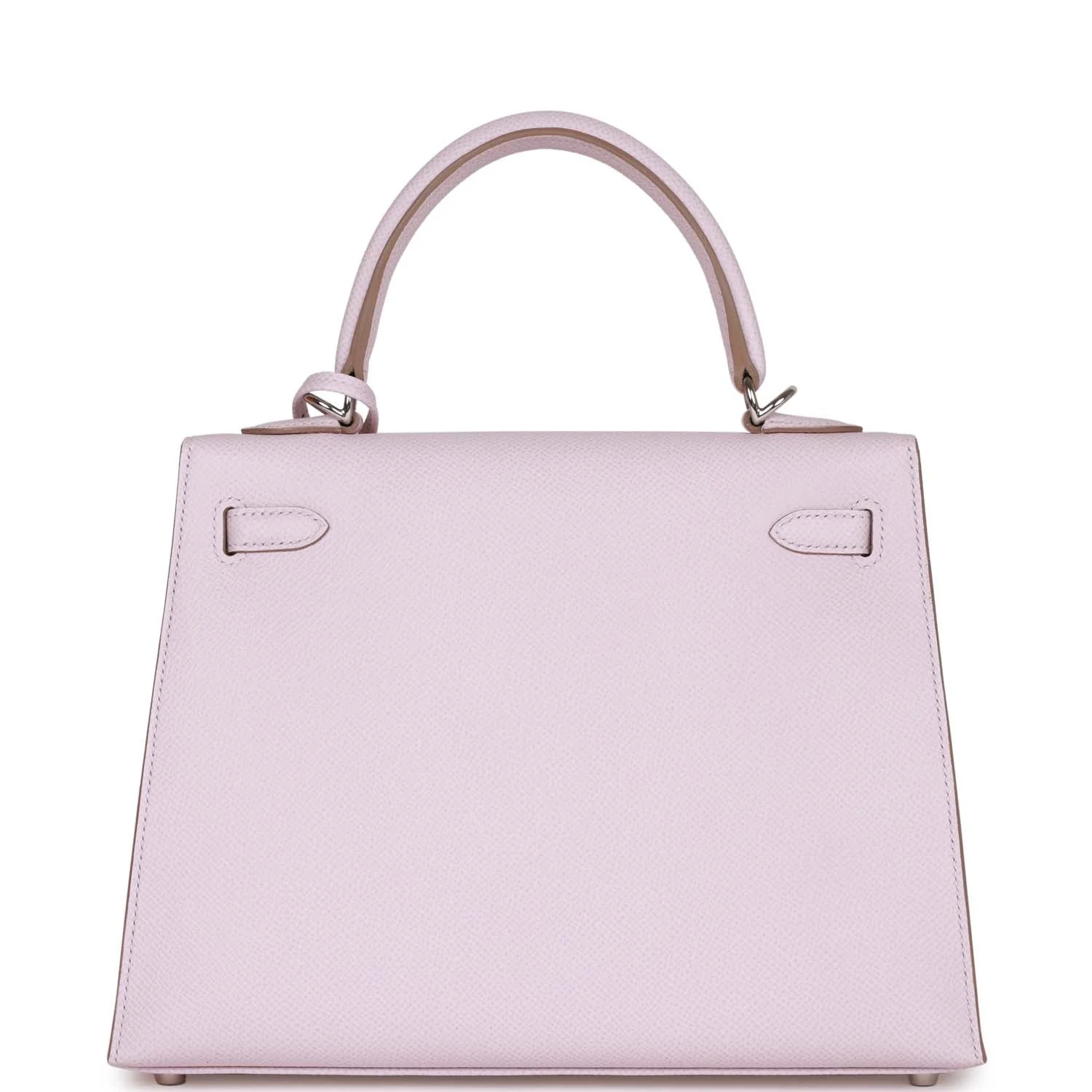 Hermes Kelly Sellier 25 Mauve Pale Epsom Palladium Hardware