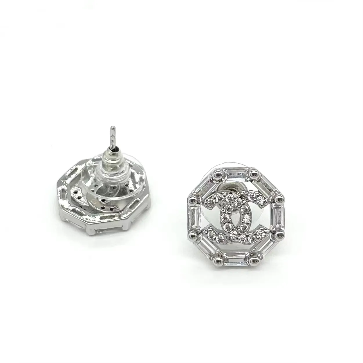 Chanel Polygon Earrings