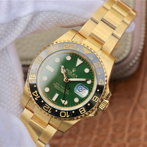 GMT-Master II Gold Green 40mm