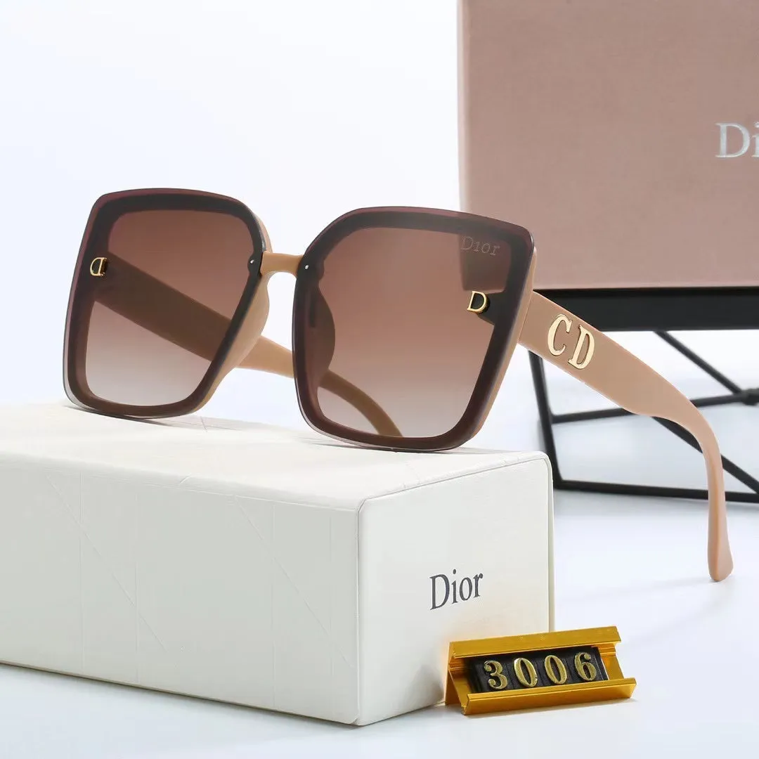 4-color fashionable CD letter sunglasses