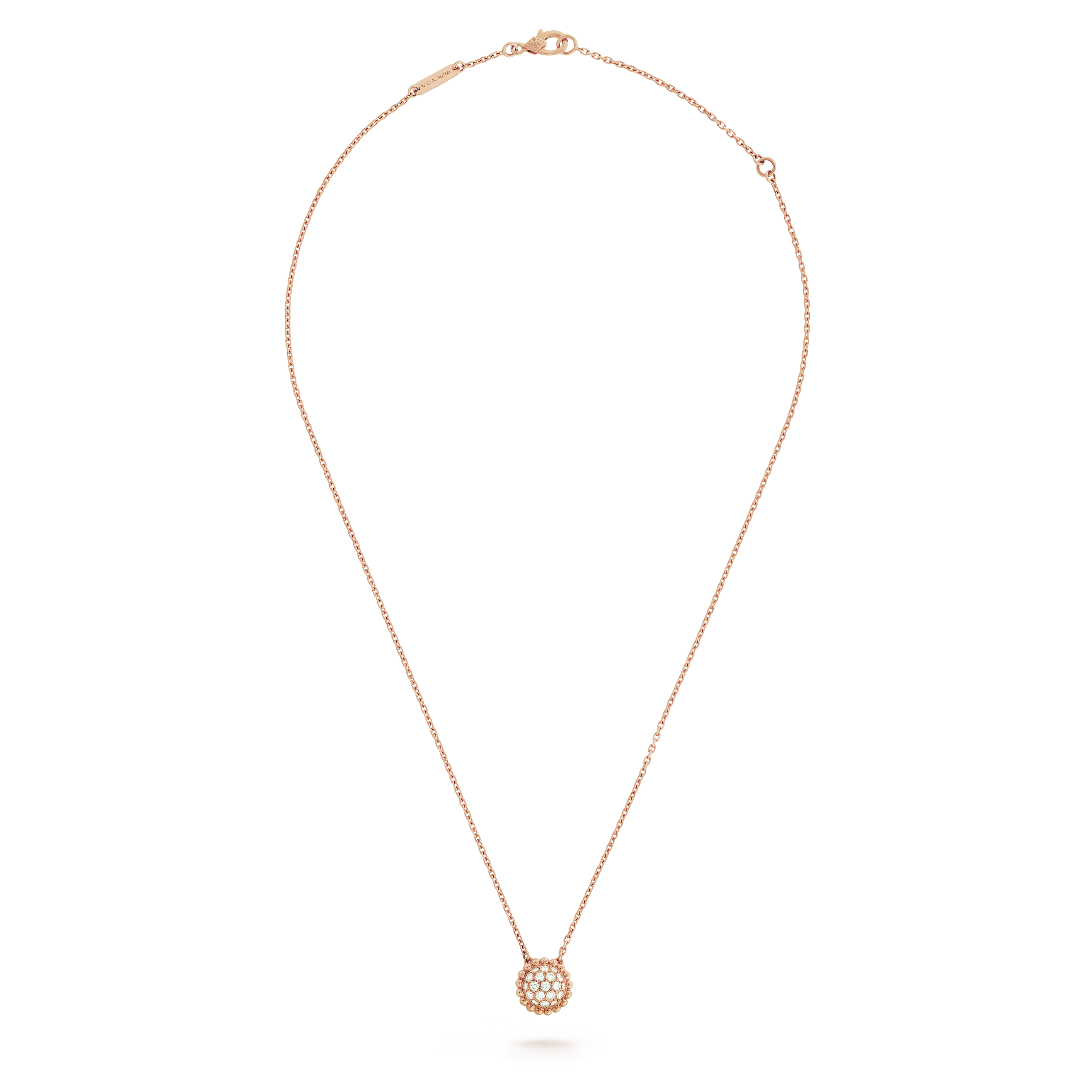 Perlée diamonds pendant