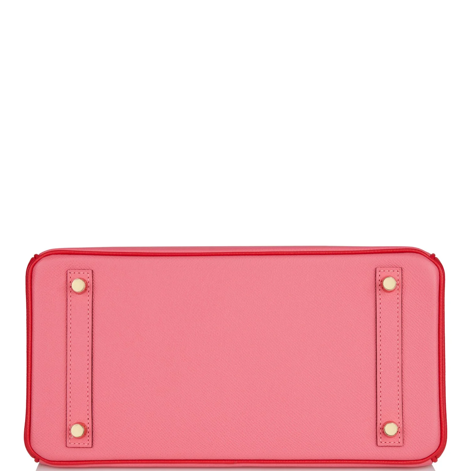 Hermes Special Order (HSS) Birkin 30 Rose Azalee and Rouge de Coeur Epsom Permabrass Hardware