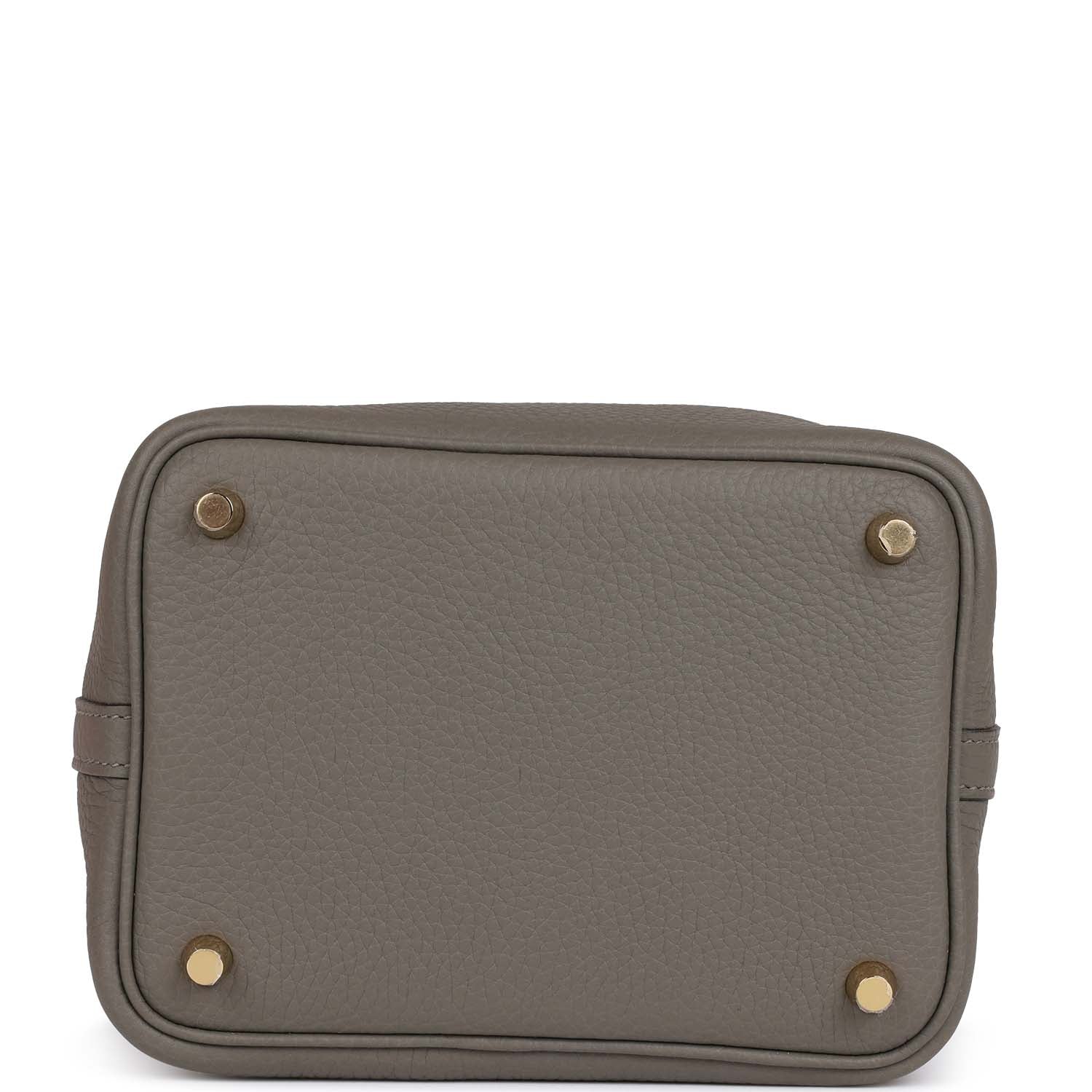 Hermes Picotin Lock 18 Gris Meyer Clemence Gold Hardware