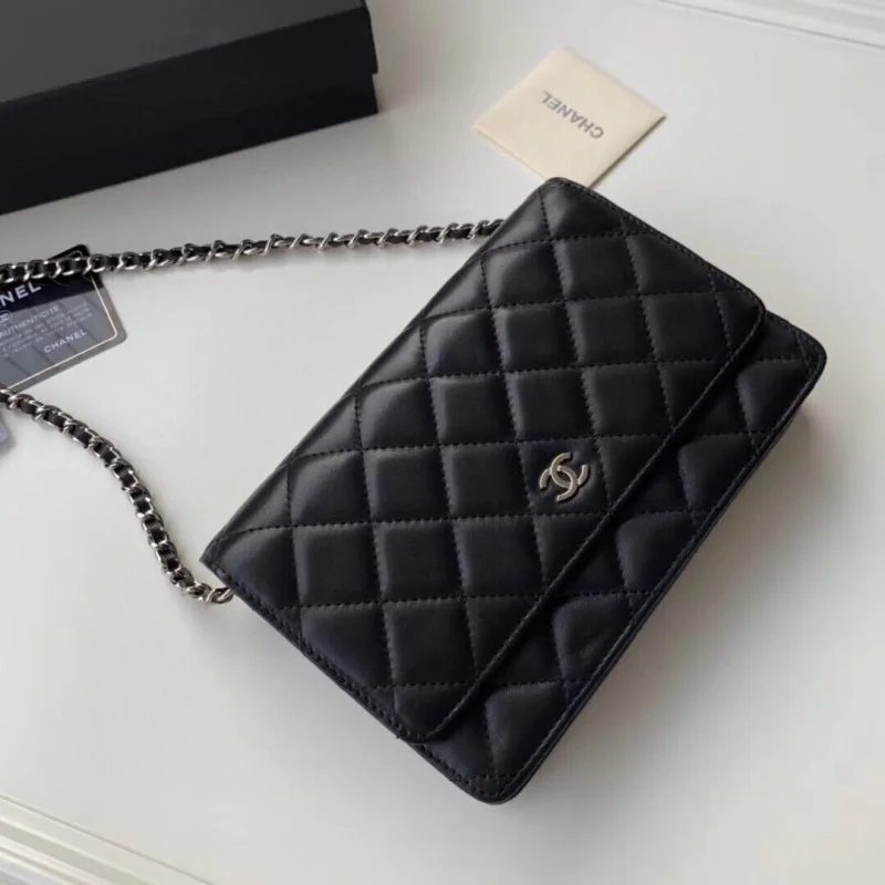 Chanel Class-Lambskin Wallet On Chain W-Ap0250