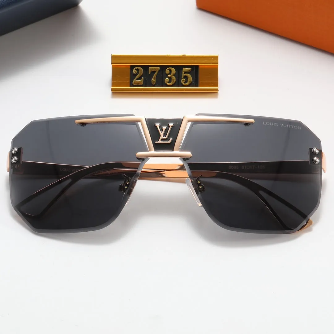 7 Colors Fashion Printing Frameless Polarized Sunglasses