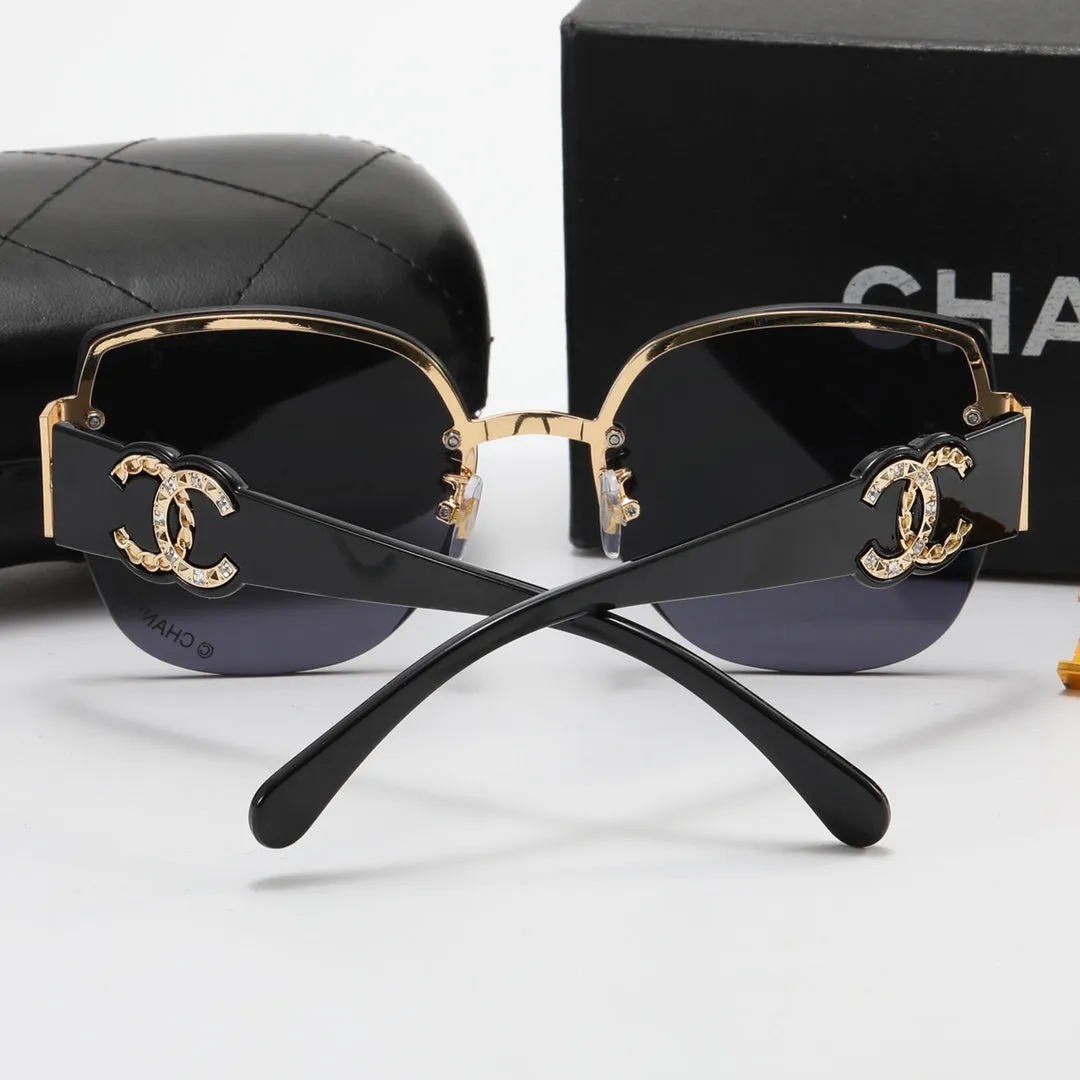 6-Color Fashion CC Temple Polarized Sunglasses