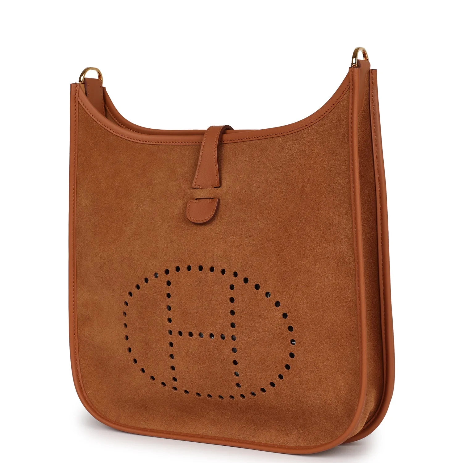 Hermes Evelyne III PM Gold Grizzly and Chamois Swift Gold Hardware