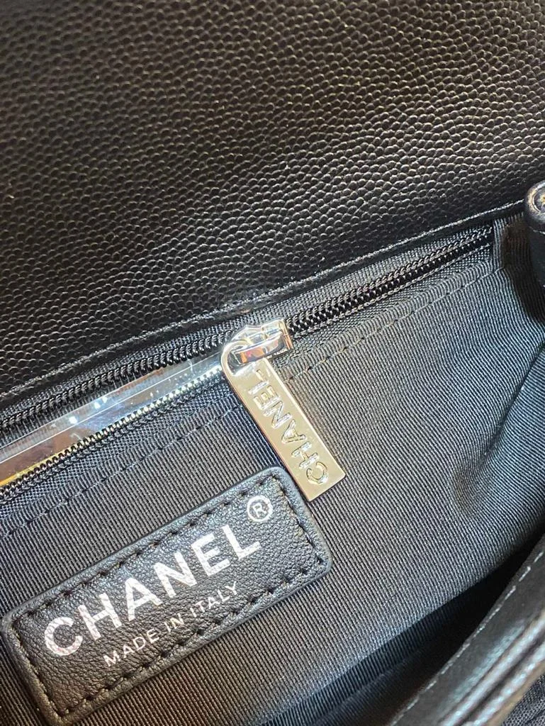 Chanel Small Flap Bag Black For Women 7.8in/20cm