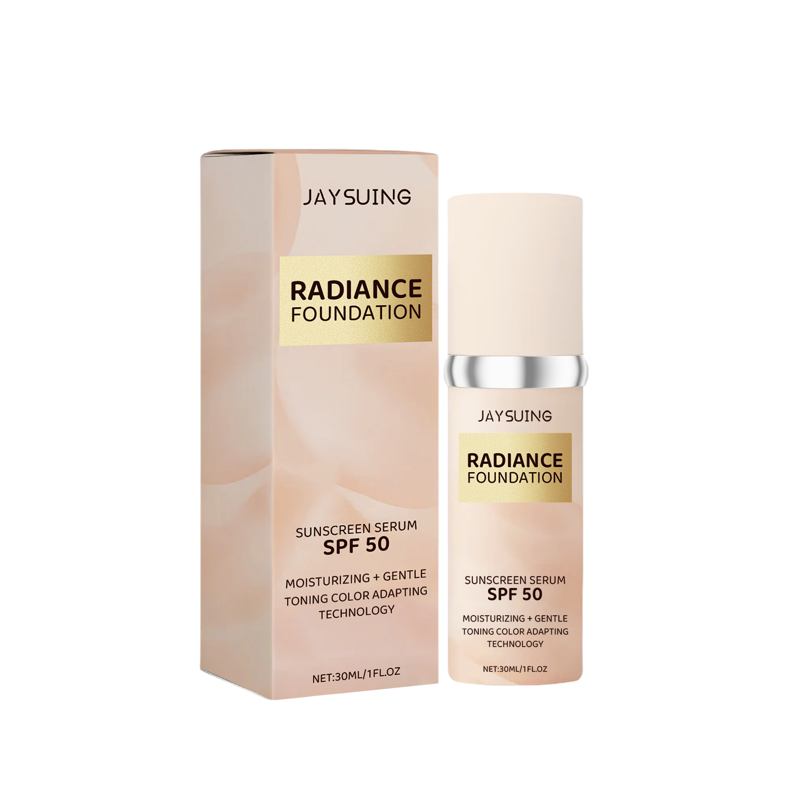 Jaysuing Protective Concealer Foundation Easily create a natural skin tone concealer moisturizing long-lasting makeup