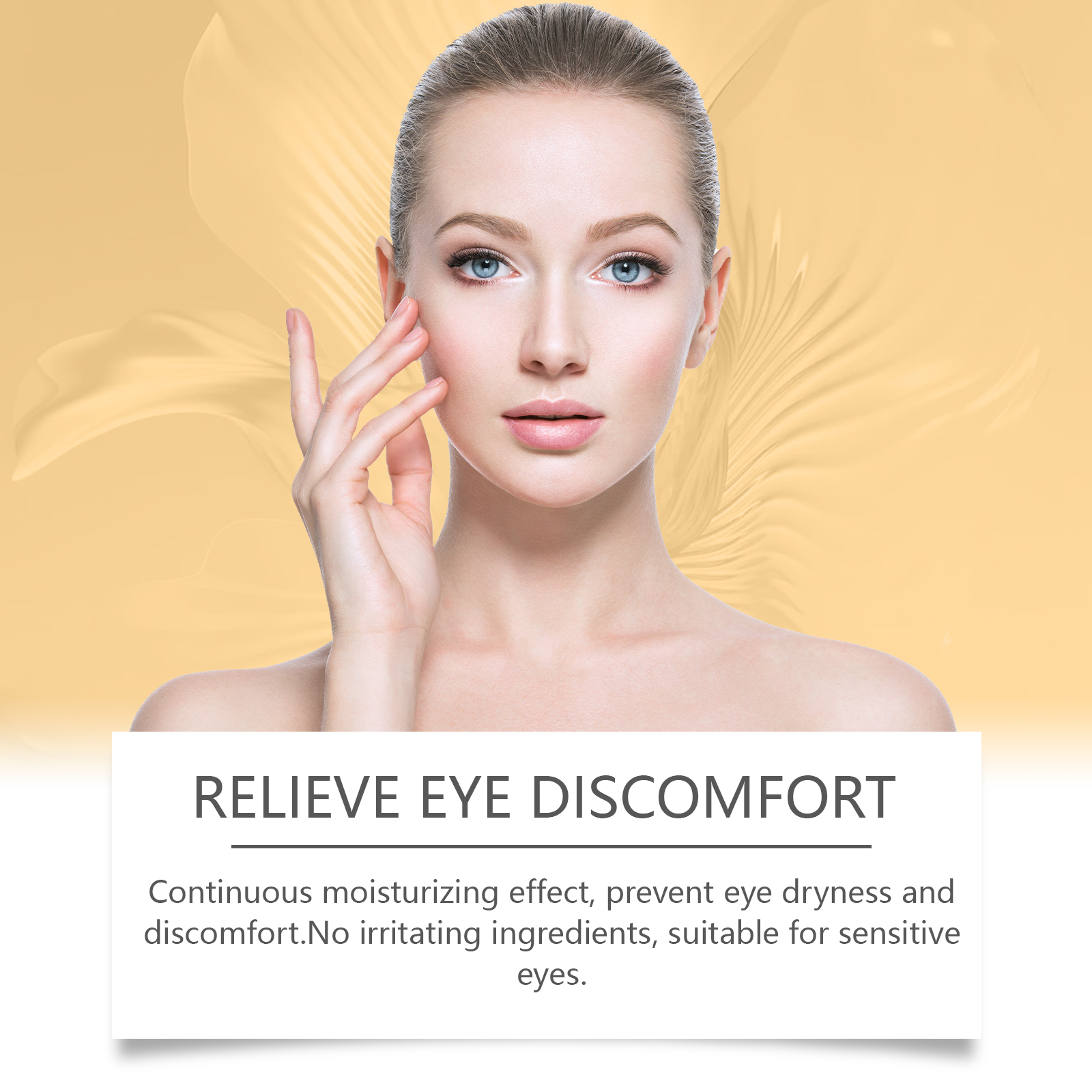 Ximonth eye care solution gentle moisturizing eye cleansing eye protection eye care solution