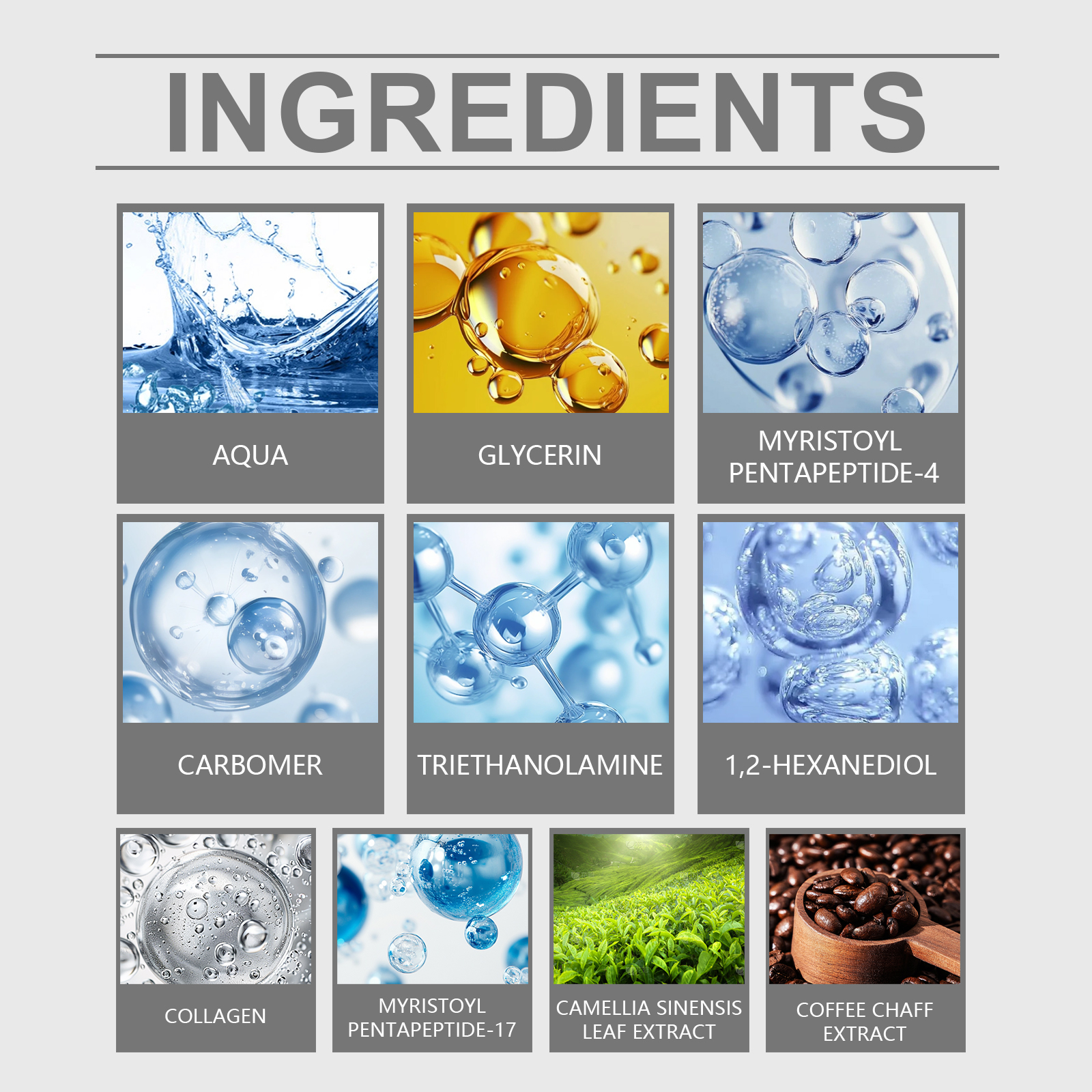 OUHOE Mascara Natural and beautiful curling, no smudging and no makeup, daily convenient eye makeup mascara