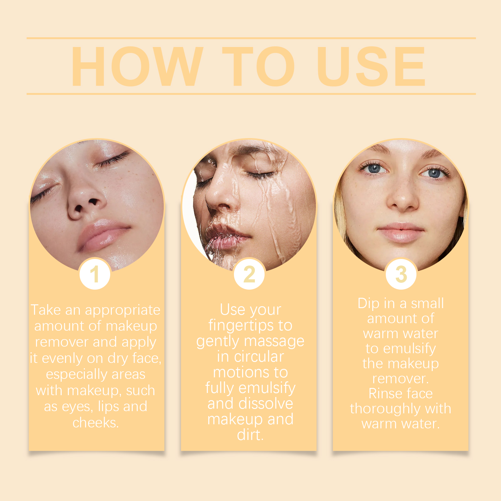 Viareline Cleansing Balm Gentle ingredients moisturizing cleansing balm for face without tightness cleansing skin care