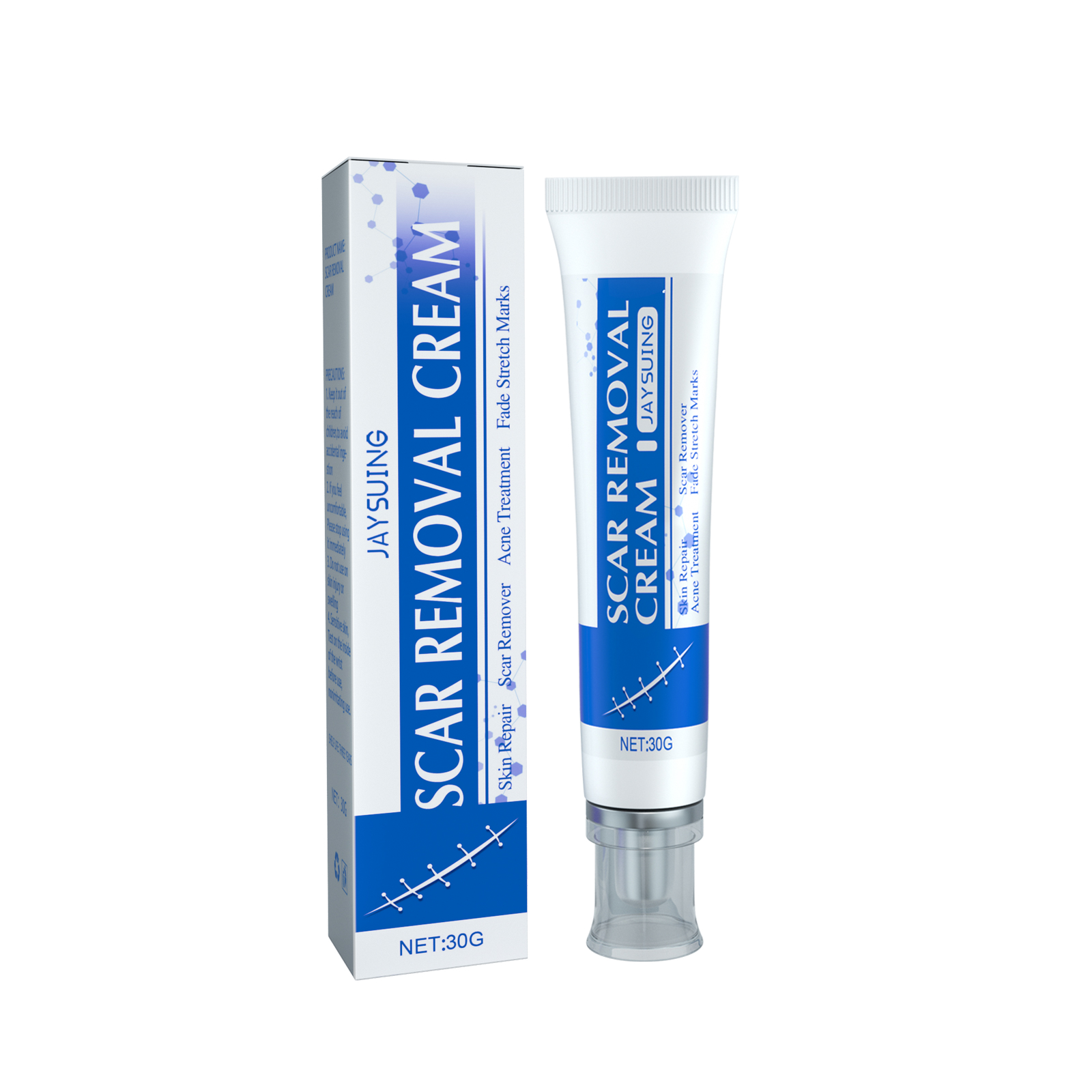 Jaysuing Scar Cream Scar Lightening Smoothing Firming Skin Repair Cream