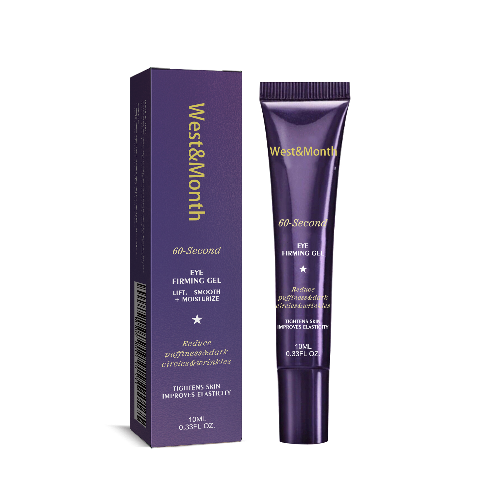 West Month Eye Firming Gel reduces fine lines and eye bags, hydrates and tightens eye skin