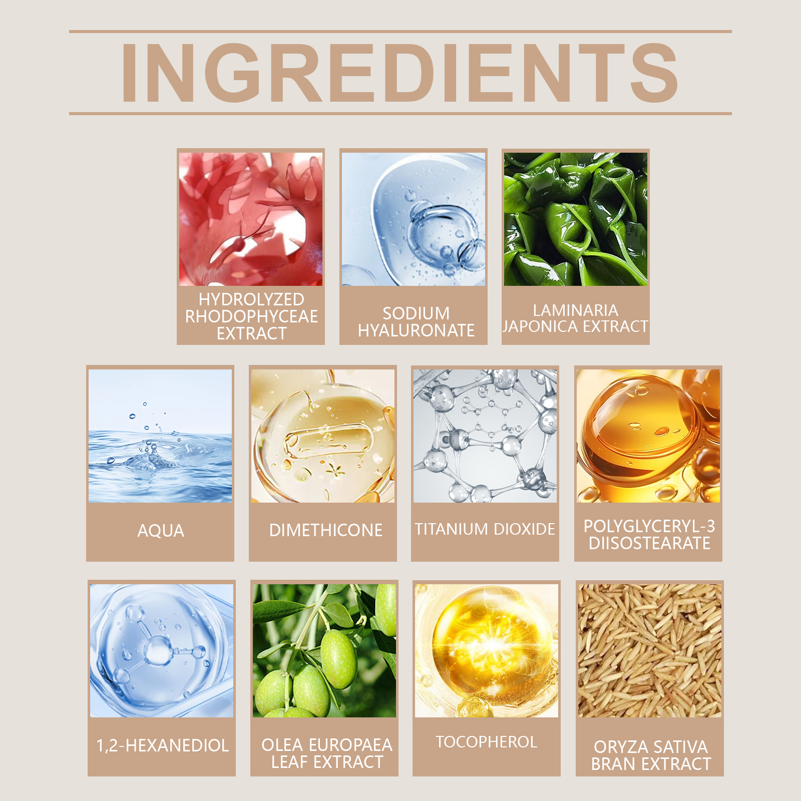 Jaysuing Protective Concealer Foundation Easily create a natural skin tone concealer moisturizing long-lasting makeup