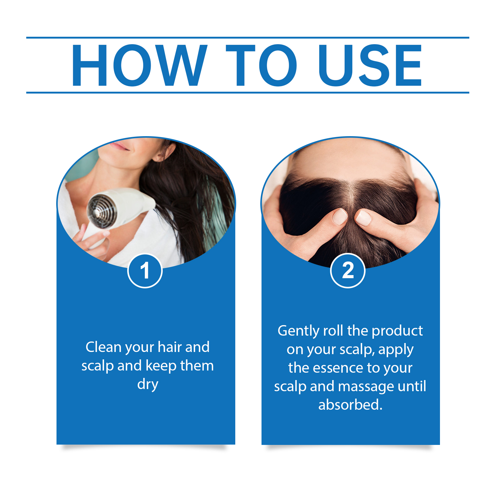Hoegoa Hair Roll-On Essence Moisturizes and hydrates the hair follicles to nourish the scalp