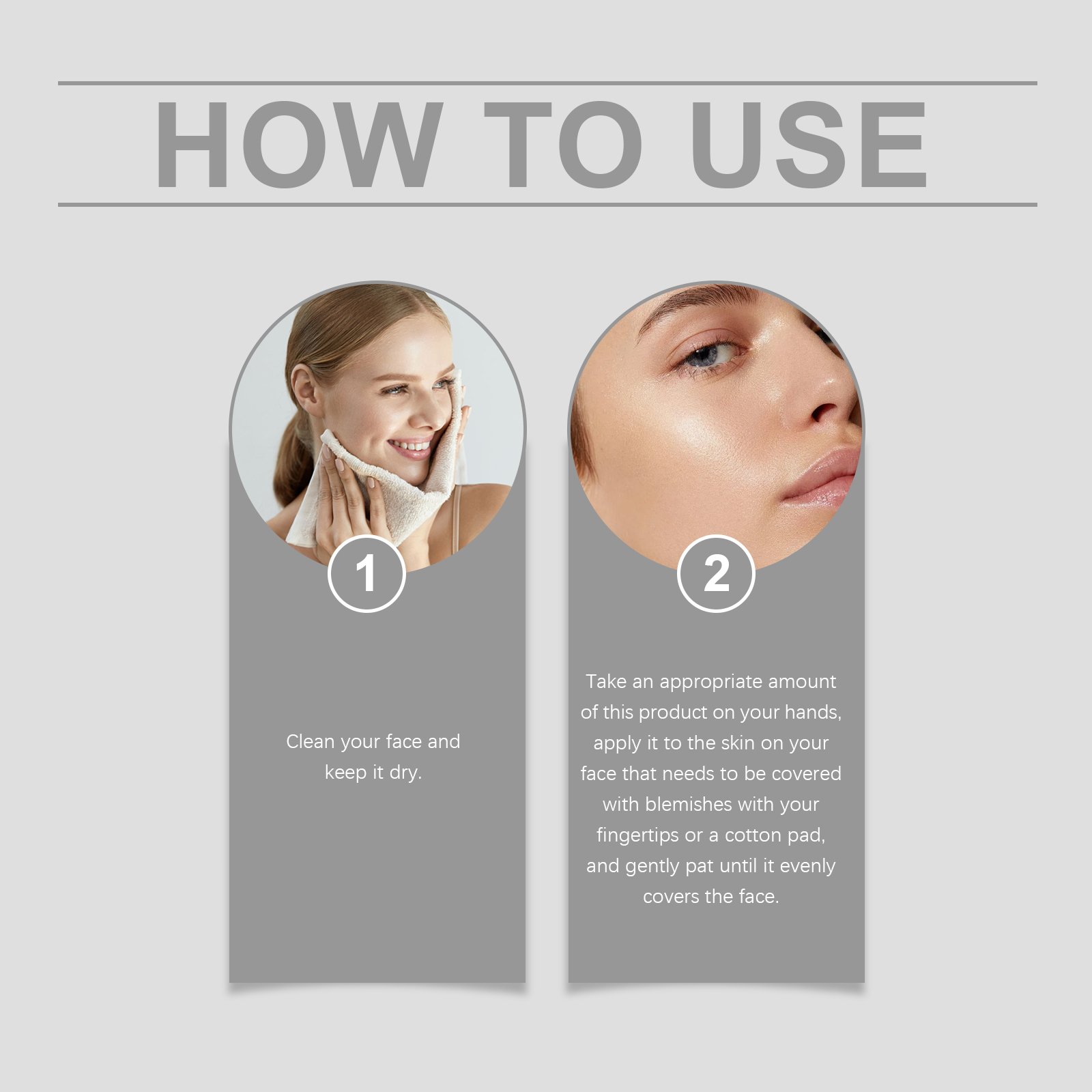 Zephoco natural color waterproof moisturizing concealer moisturizing skin light matte oily skin dry skin clear