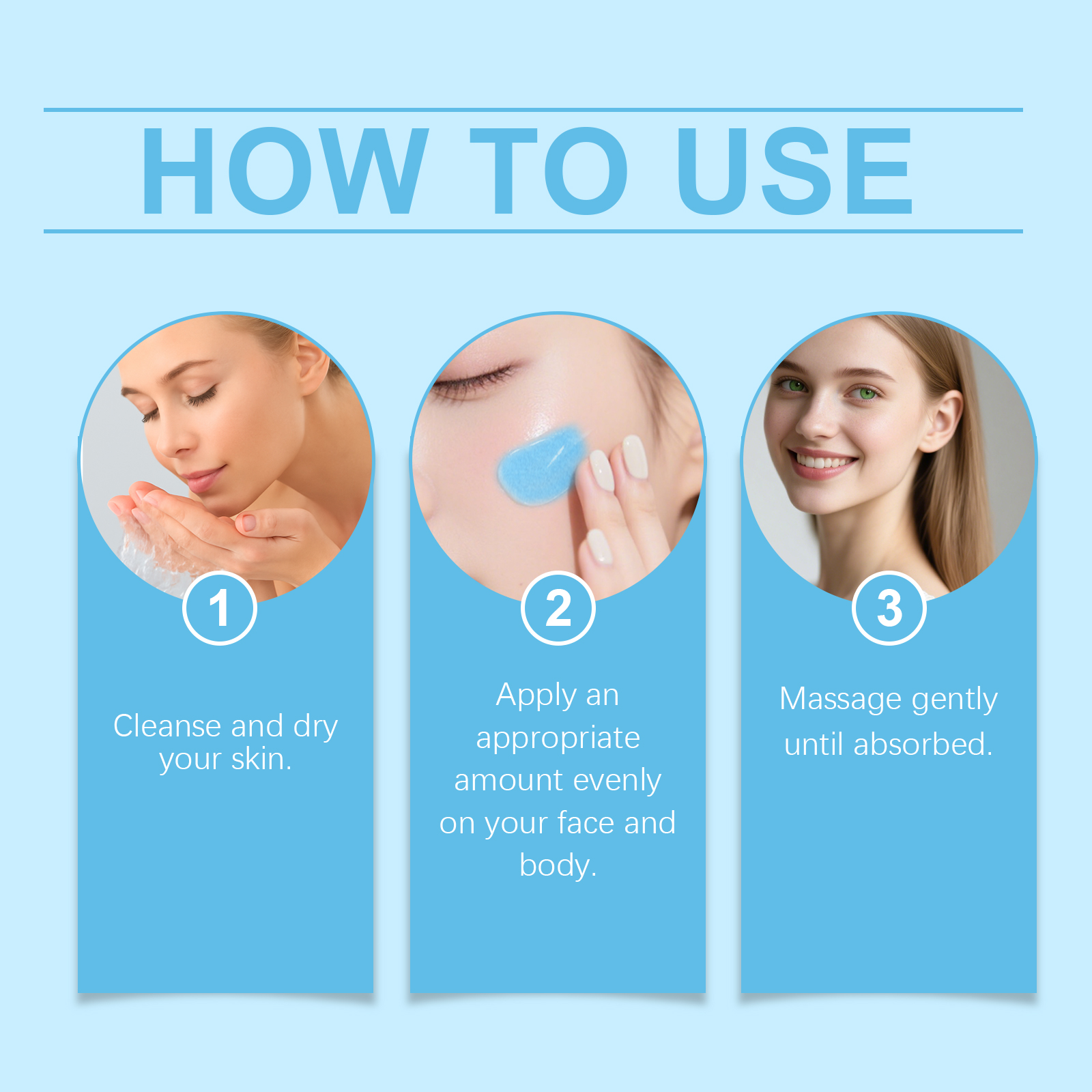 OceAura Niacinamide Facial Serum Lightweight texture, not heavy, easy to absorb, delicate, smooth and moisturizing skin